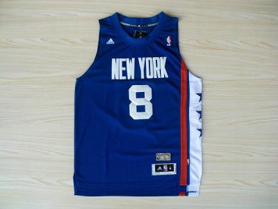 Maillot De Basket Brooklyn Nets Deron Williams 8 Engrener ABA Retro Bleu